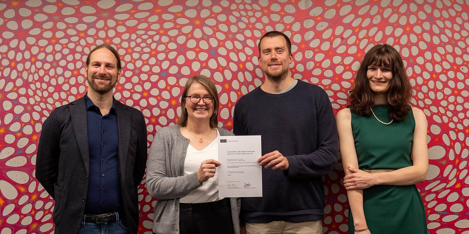 Preisübergabe des Förderpreises