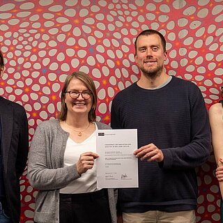 Preisübergabe des Förderpreises