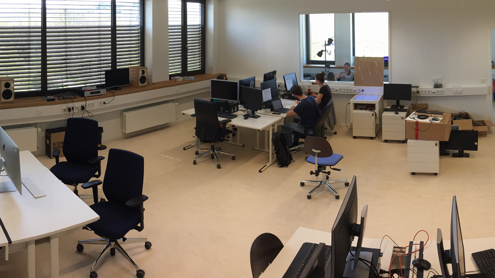 Auch die Labore der Medizinischen Informatik sind nun an den Campus der OTH Regensburg umgezogen.