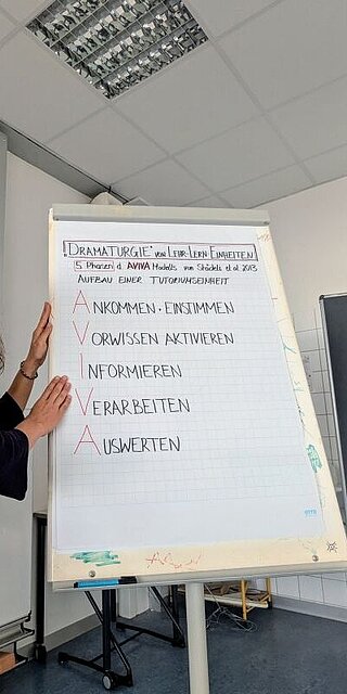 Dozierende am Flipchart