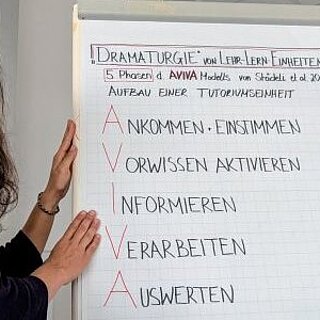 Dozierende am Flipchart